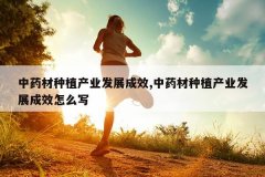 <b>��ҩ����ֲ��ҵ��չ��Ч,��ҩ����ֲ��ҵ��չ��Ч��ôд</b>