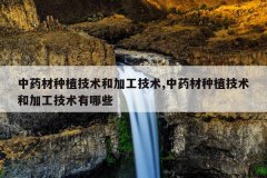 <b>��ҩ����ֲ�����ͼӹ�����,��ҩ����ֲ�����ͼӹ���������Щ</b>