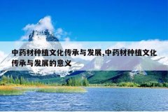 <b>��ҩ����ֲ�Ļ������뷢չ,��ҩ����ֲ�Ļ������뷢չ������</b>