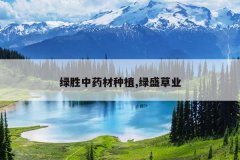 <b>��ʤ��ҩ����ֲ,��ʢ��ҵ</b>