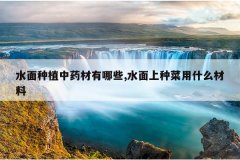 <b>ˮ����ֲ��ҩ������Щ,ˮ�����ֲ���ʲô����</b>