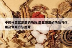 <b>��ҩ��¹���ݾƵĹ�Ч,¹���ݾƵĹ�Ч�����ü�ʳ�÷���¹��</b>